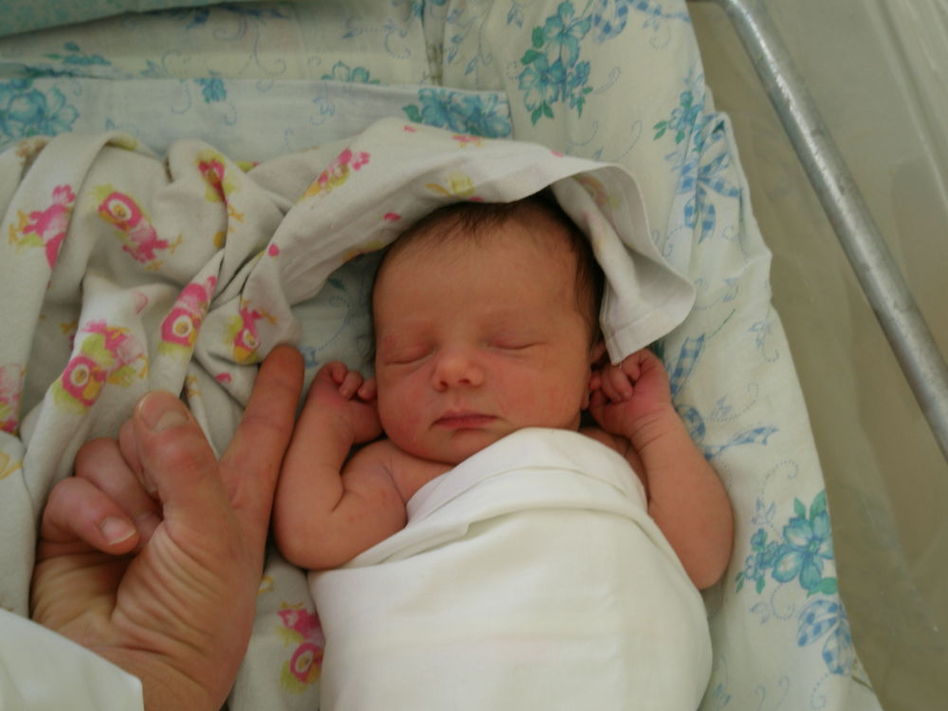 Первое фото новорожденного