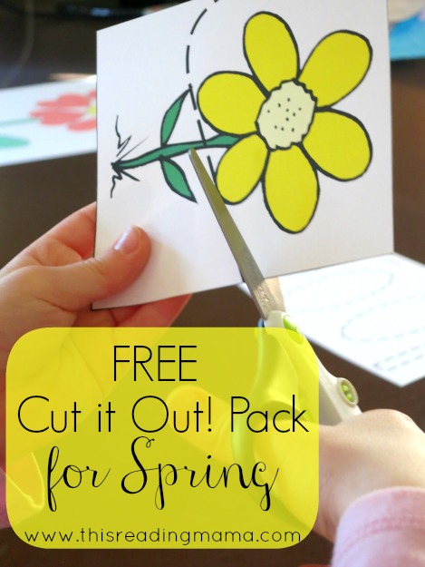 FREE Spring Cut It Out! Pack {Cutting Practice Fun} 