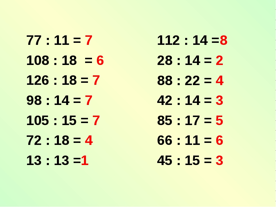 Тех карта урока математики 2 класс деление на 2