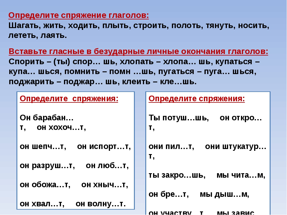 Разглядишь какое спряжение. Как понять спряжение глаголов. Как узнать спряжение глагола. Как найти 1 спряжение глагола. 1 Спряжение глаголов окончания в начальной форме.