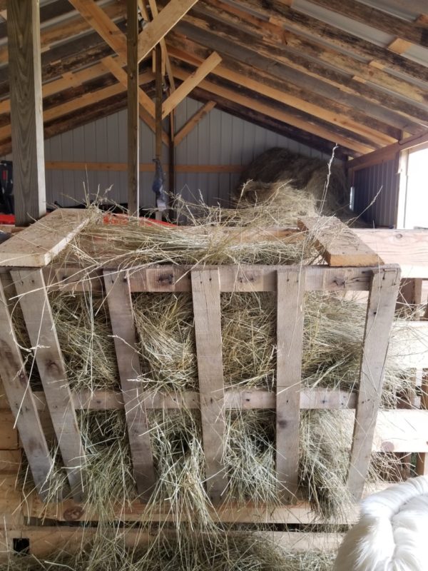 build a hay feeder