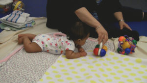 Tummy Time with Toy