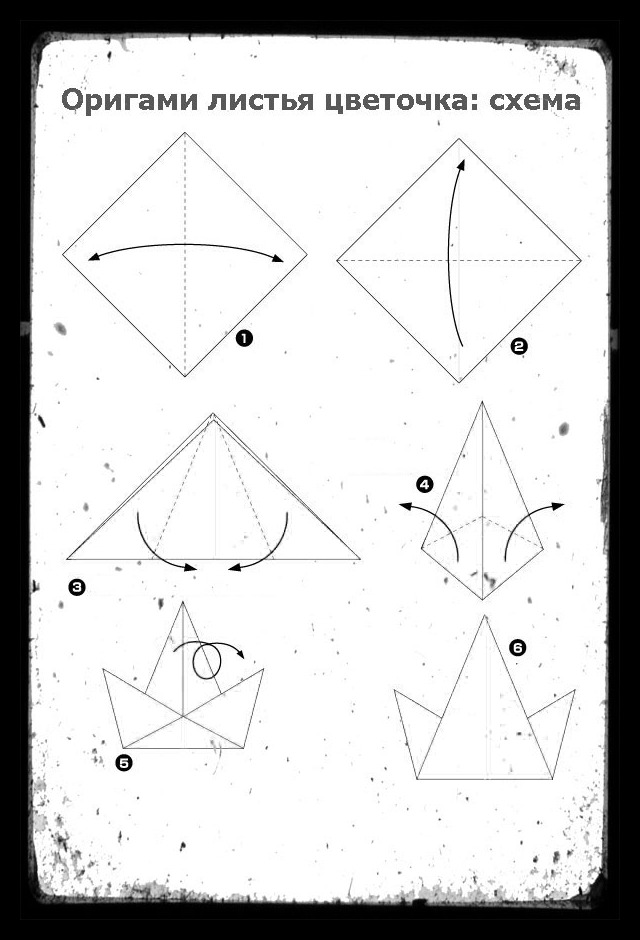 Оригами для детей 6 7 лет схемы