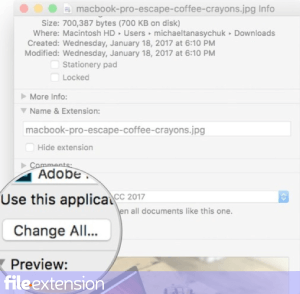 Associate software with SPR file on Mac