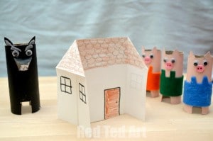 Three Little Pigs Houses