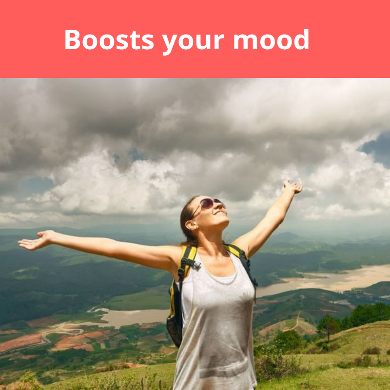 Boosts your mood
